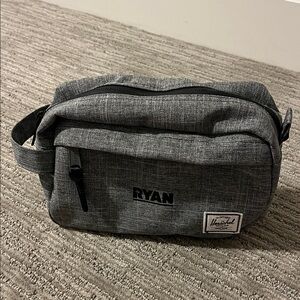 Herschel Supply Company Black and Gray Toiletry Bag